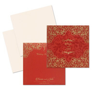 Bright red Indian wedding cards, indian wedding card price, Indian wedding cards Portland, Muslim Wedding Cards East Lothian