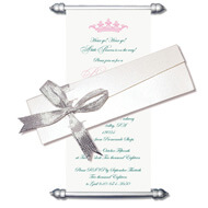 Baby Shower Scrolls, Scroll Invitations with box, Scroll Invitations, Scroll Invitations USA