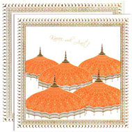 Umbrella theme Hindu wedding invitations, online kankotris, Kankotris United States, Best Wedding Cards Mumbai