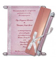 Scroll Party Invitations, Scroll Party Invitations, Scroll Invitations Roxburghshire, Scroll Wedding Invitations Greensboro