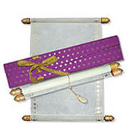 Masquerade Scroll Invitations, Invitation Scrolls Wholesale, Scroll Invitations Wells, Scroll Wedding Invitations Scotland