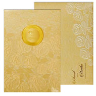 Wedding Invitations with floral background, High end Quality Invitations