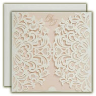 Buy Christian wedding Invitations online, Shop Interfaith Wedding cards, Cheap Laser cut wedding invitations