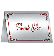 Thank You Note Cards